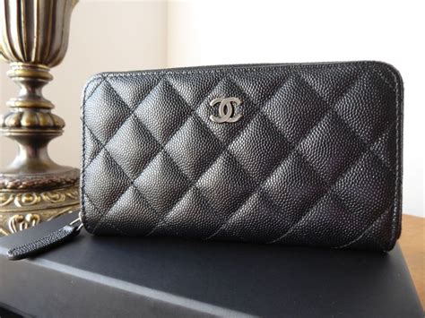 chanel wallet small used|chanel zipped wallet.